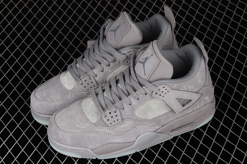 Kaws X Air Jordan 4 Retro Cool Grey/Cool Grey/White 25