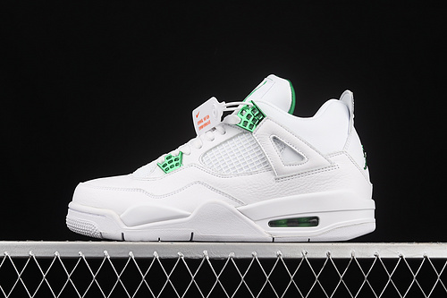 Air Jordan 4 Retro Green Metallic White/Pine Green/Metallic Silver 27