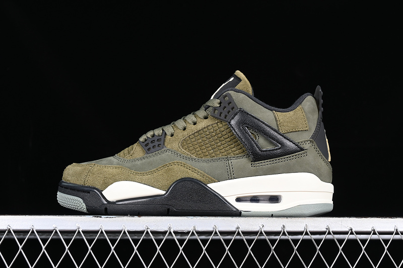 Air Jordan 4 Se Craft Medium Olive Brown/Green/Black/White 31