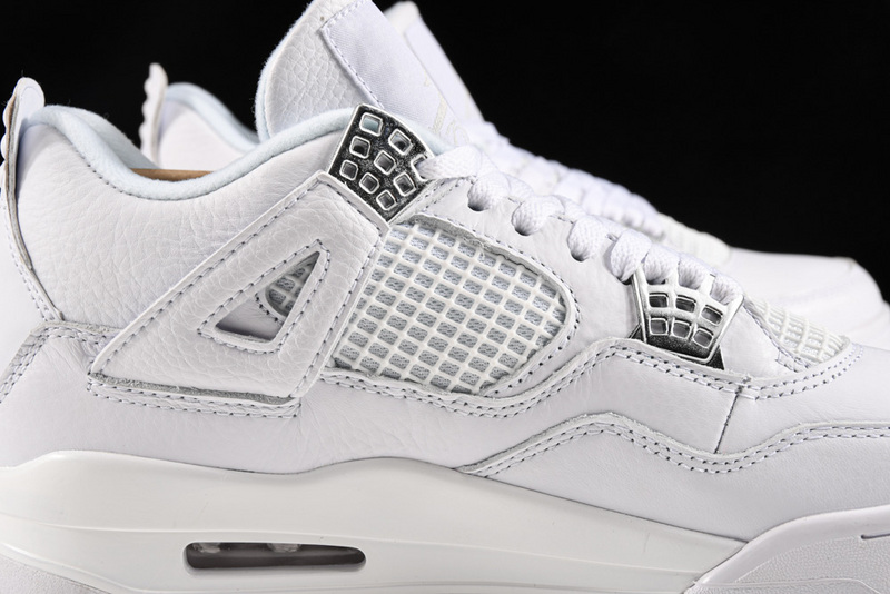 Air Jordan 4 Retro Pure Money White/Metallic Silver 9