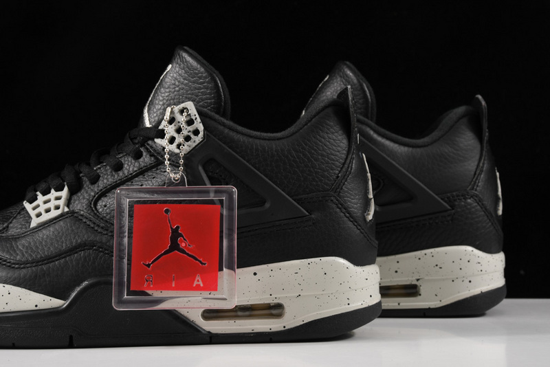 Air Jordan 4 Retro Ls Oreo Black/Tech Grey-Black 7