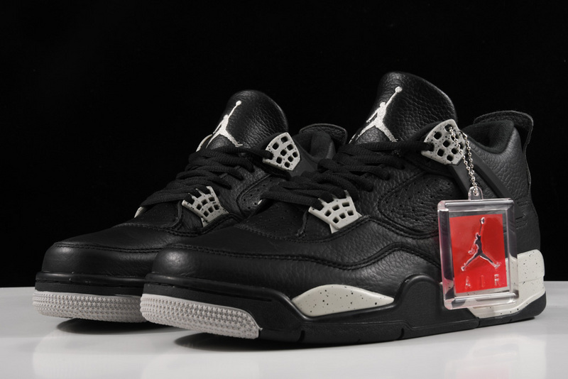 Air Jordan 4 Retro Ls Oreo Black/Tech Grey-Black 11