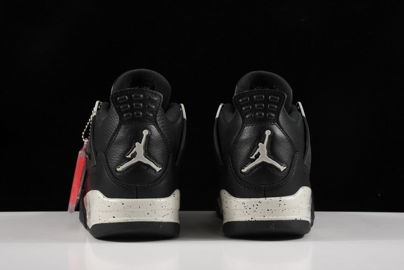 Air Jordan 4 Retro Ls Oreo Black/Tech Grey-Black 13