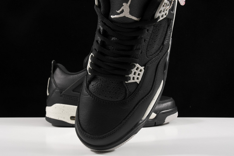 Air Jordan 4 Retro Ls Oreo Black/Tech Grey-Black 15