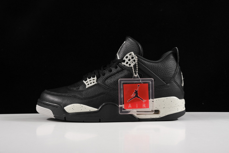 Air Jordan 4 Retro Ls Oreo Black/Tech Grey-Black 17