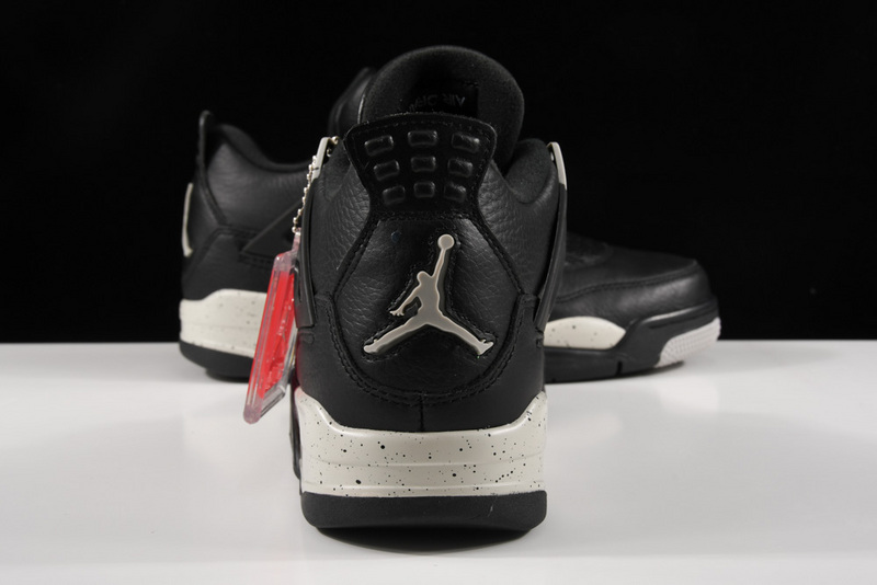 Air Jordan 4 Retro Ls Oreo Black/Tech Grey-Black 27