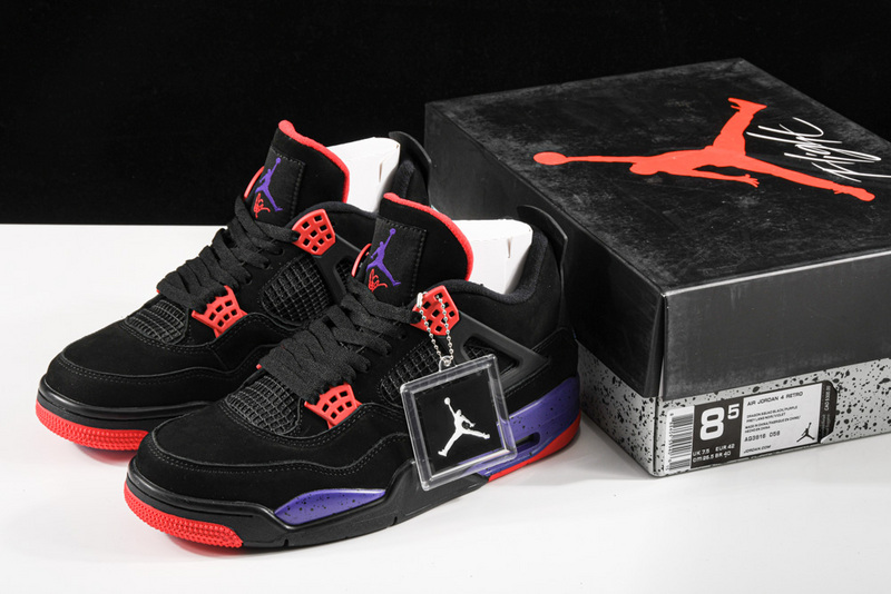 Air Jordan 4 Retro Nrg Black/Court Purple-University 33