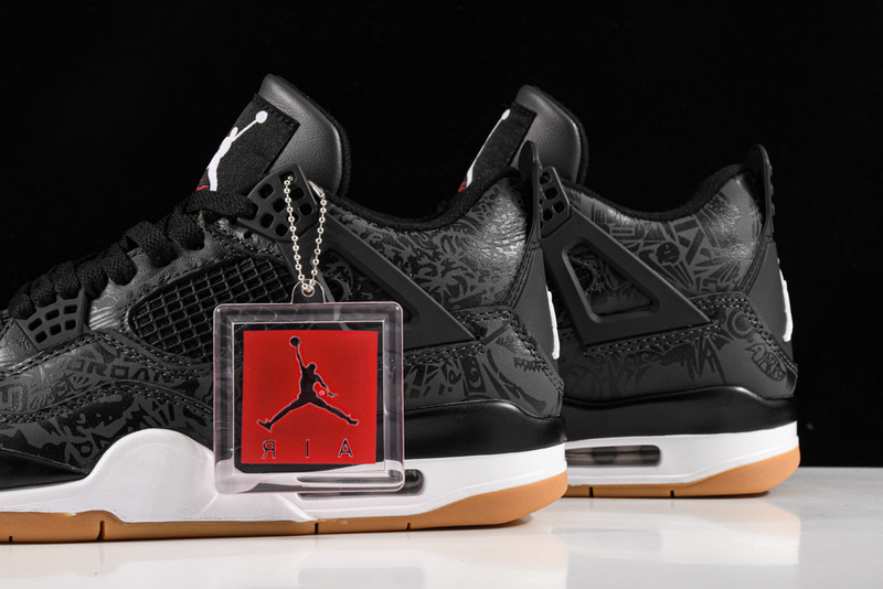 Air Jordan 4 Retro Se Black/White-Gum Light Brown 7