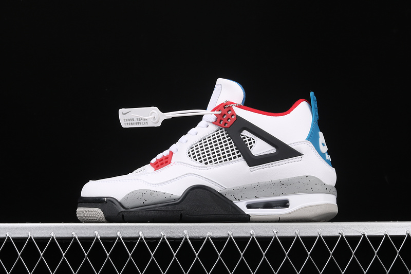 Air Jordan 4 What The Black/White/Red 17