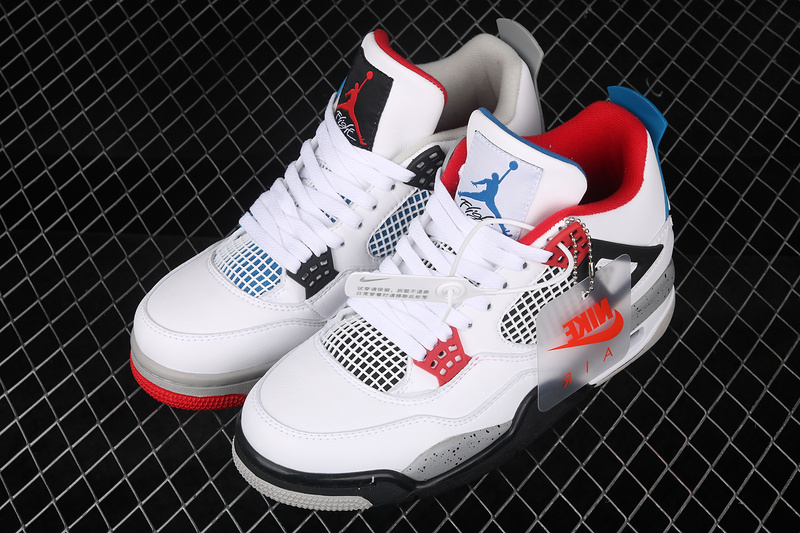 Air Jordan 4 What The Black/White/Red 25