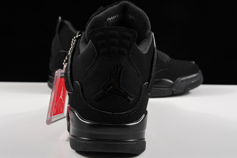 Air Jordan Retro 4 Black Cat Black/Black 5