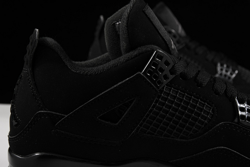 Air Jordan Retro 4 Black Cat Black/Black 9