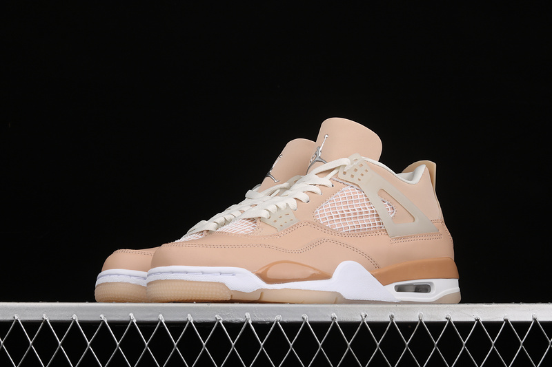 Air Jordan 4 Shimmer Bronze Eclipse/Orange Quartz/Metallic Silver 3