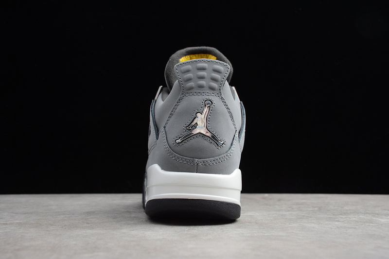 St Air Jordan 4 Retro 2019 Cool Grey/Chrome-Dark/Varsity Maize 3