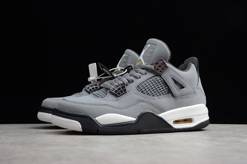 St Air Jordan 4 Retro 2019 Cool Grey/Chrome-Dark/Varsity Maize 29