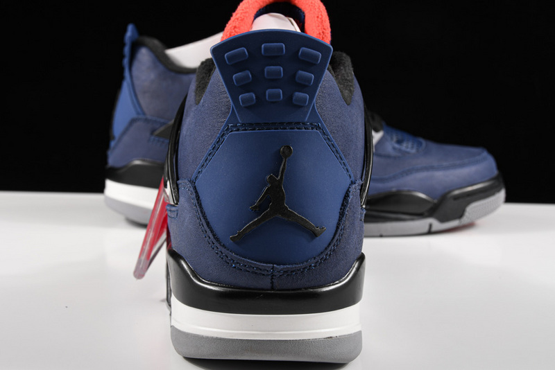 Air Jordan 4 Retro Winter Loyal Blue/White-Habanero Red-Black 11