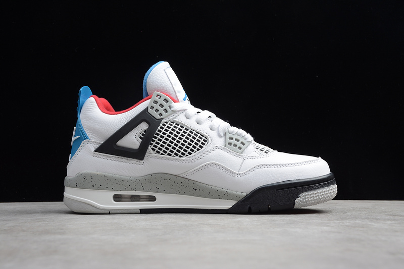 Gz Air Jordan 4 What The Black/White/Red 9