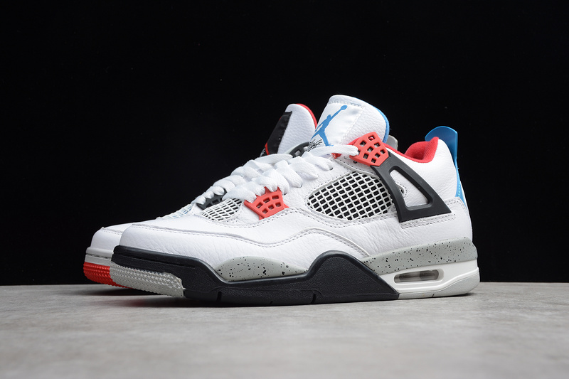 Gz Air Jordan 4 What The Black/White/Red 13