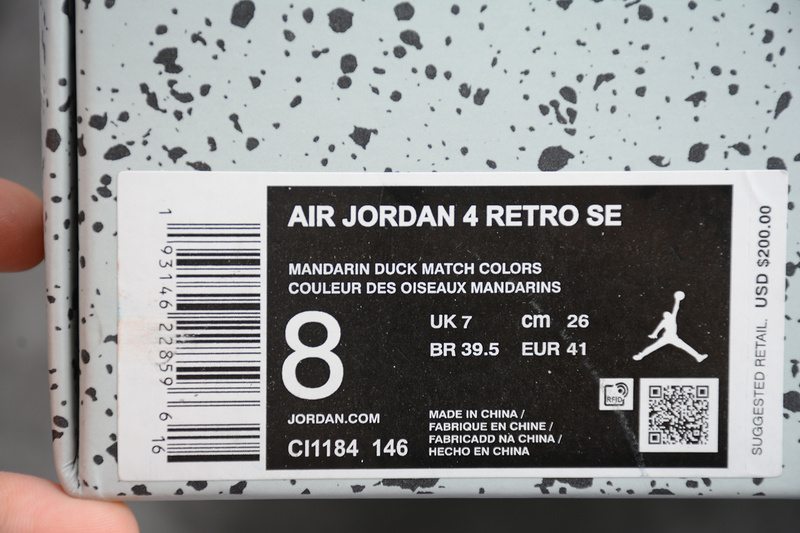 Gz Air Jordan 4 What The Black/White/Red 29