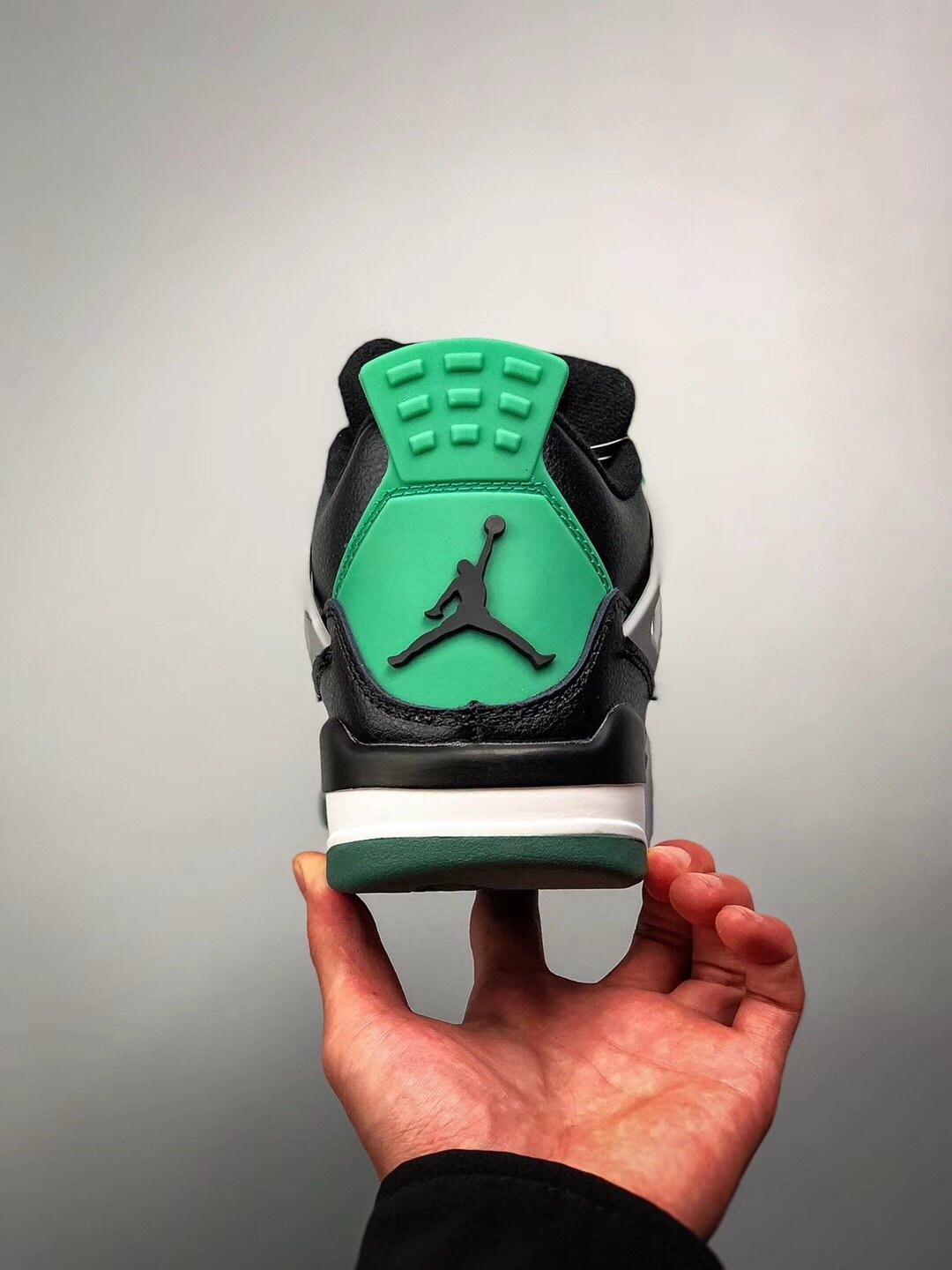 Air Jordan 4 Retro Oregon Ducks Black/Green 7