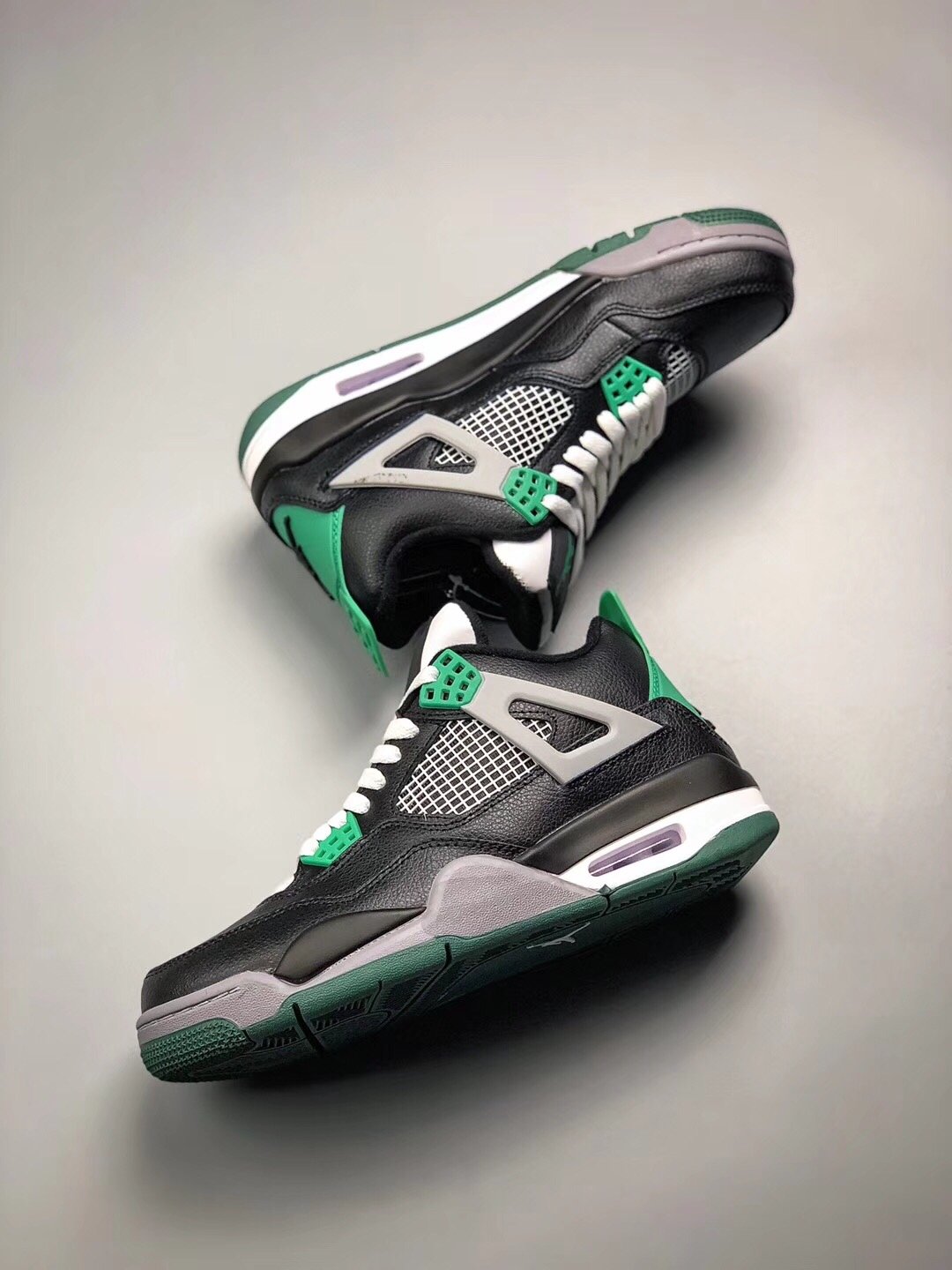 Air Jordan 4 Retro Oregon Ducks Black/Green 9