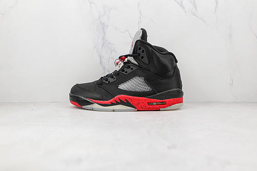 Air Jordan 5 Retro Satin Bred Black/University Red 17