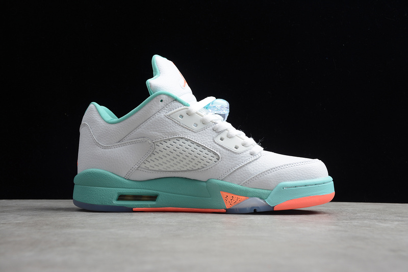 Gz Air Jordan 5 White/Light Blue 5