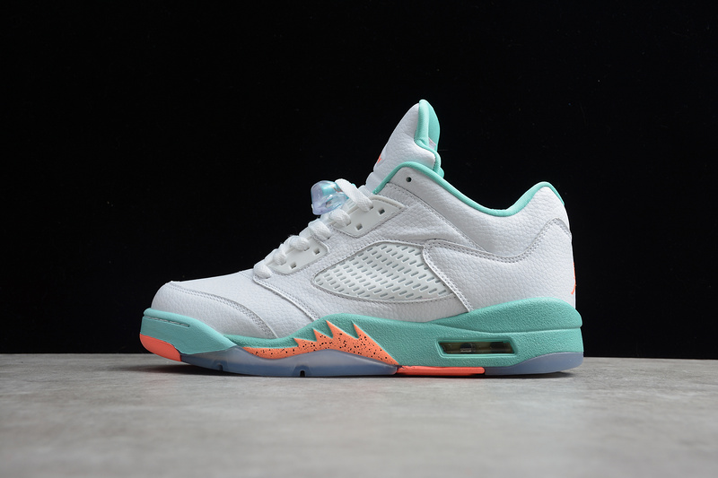 Gz Air Jordan 5 White/Light Blue 23