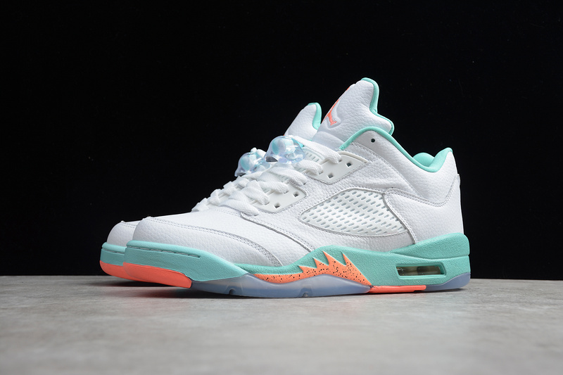 Gz Air Jordan 5 White/Light Blue 29