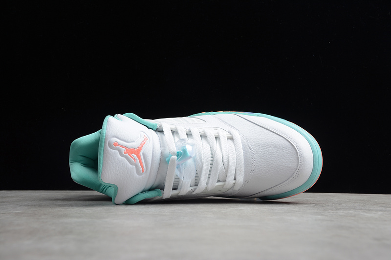 Gz Air Jordan 5 White/Light Blue 31