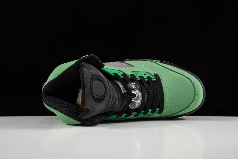 Air Jordan 5 Retro Se Oregon Apple Green/Black-Yellow Strike-Black 11