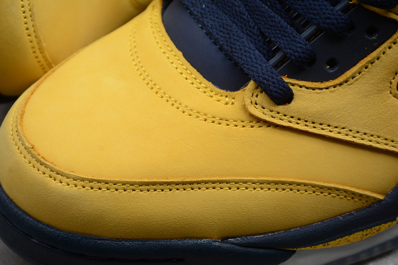 Gz Air Jordan 5 Sp Amarillo/College Navy-Amarillo 11