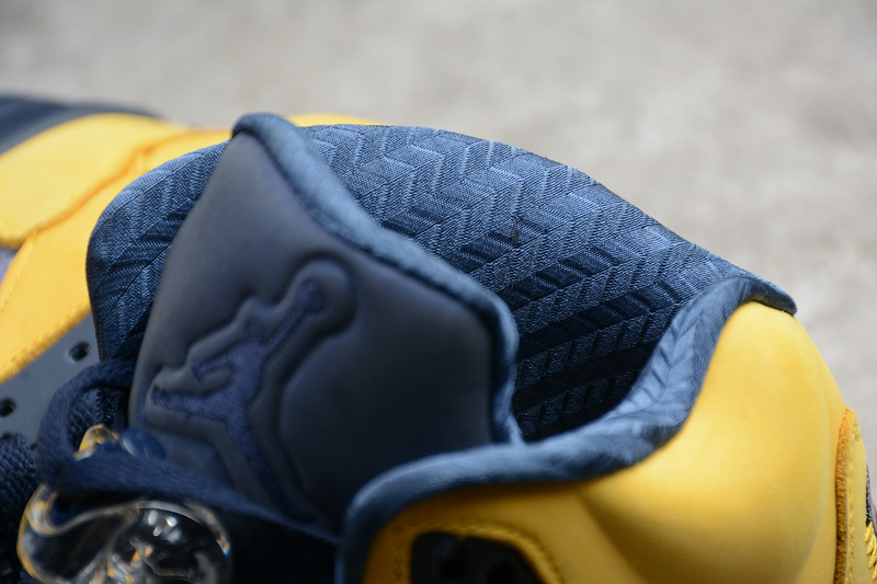 Gz Air Jordan 5 Sp Amarillo/College Navy-Amarillo 23