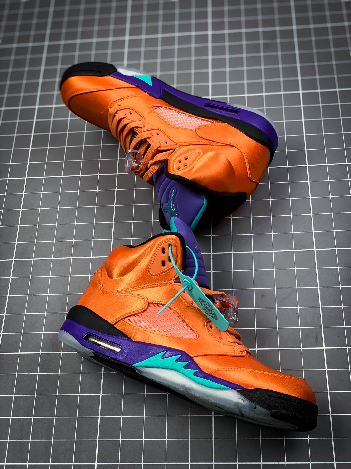 Air Jordan 5 Retro Orange/Black/Purple 11