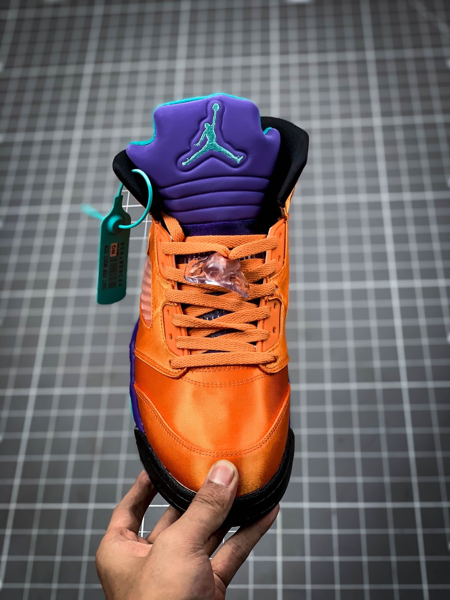 Air Jordan 5 Retro Orange/Black/Purple 13