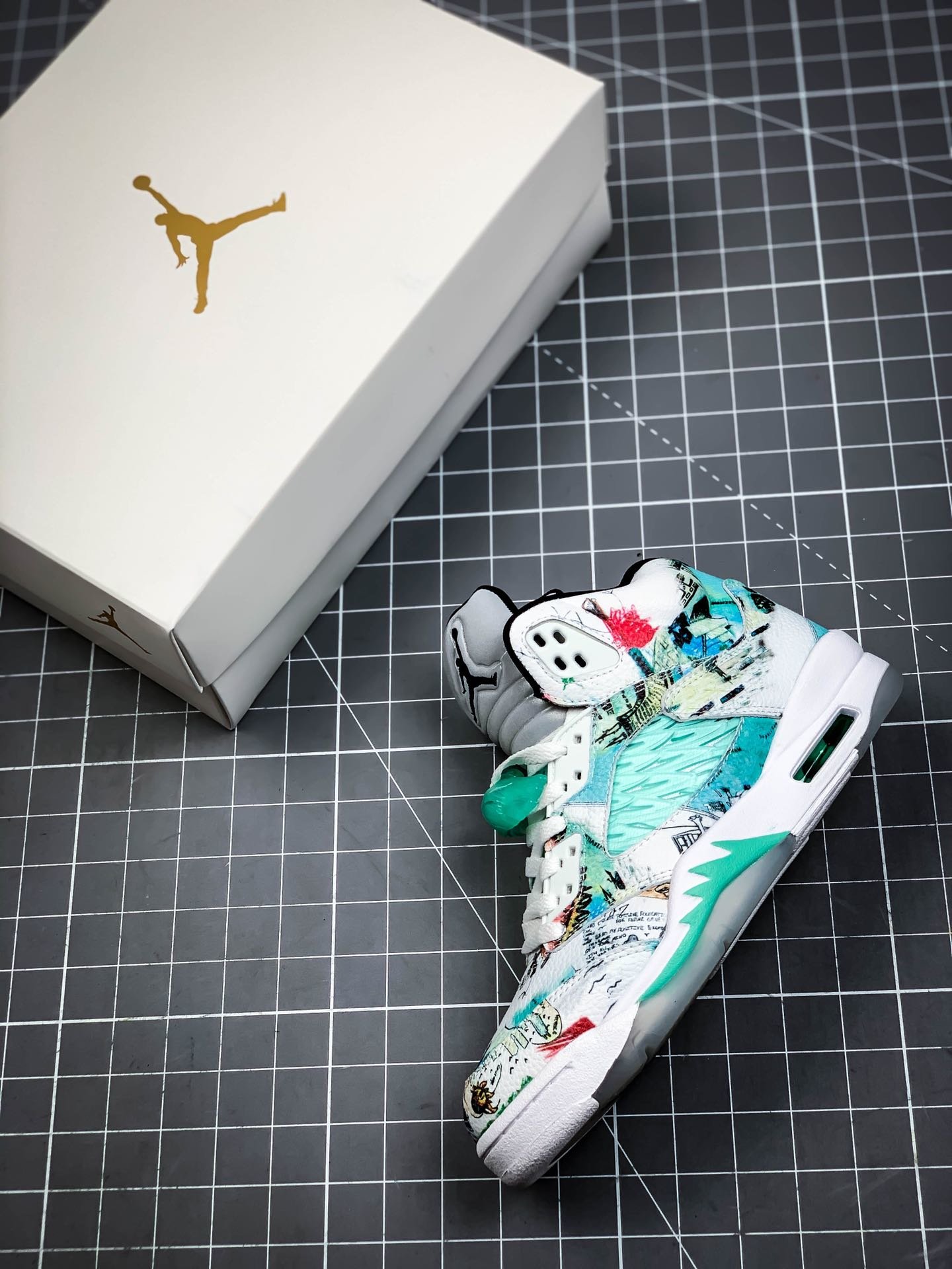 Air Jordan 5 Retro Wings Multi-Color/Multi-Color 7