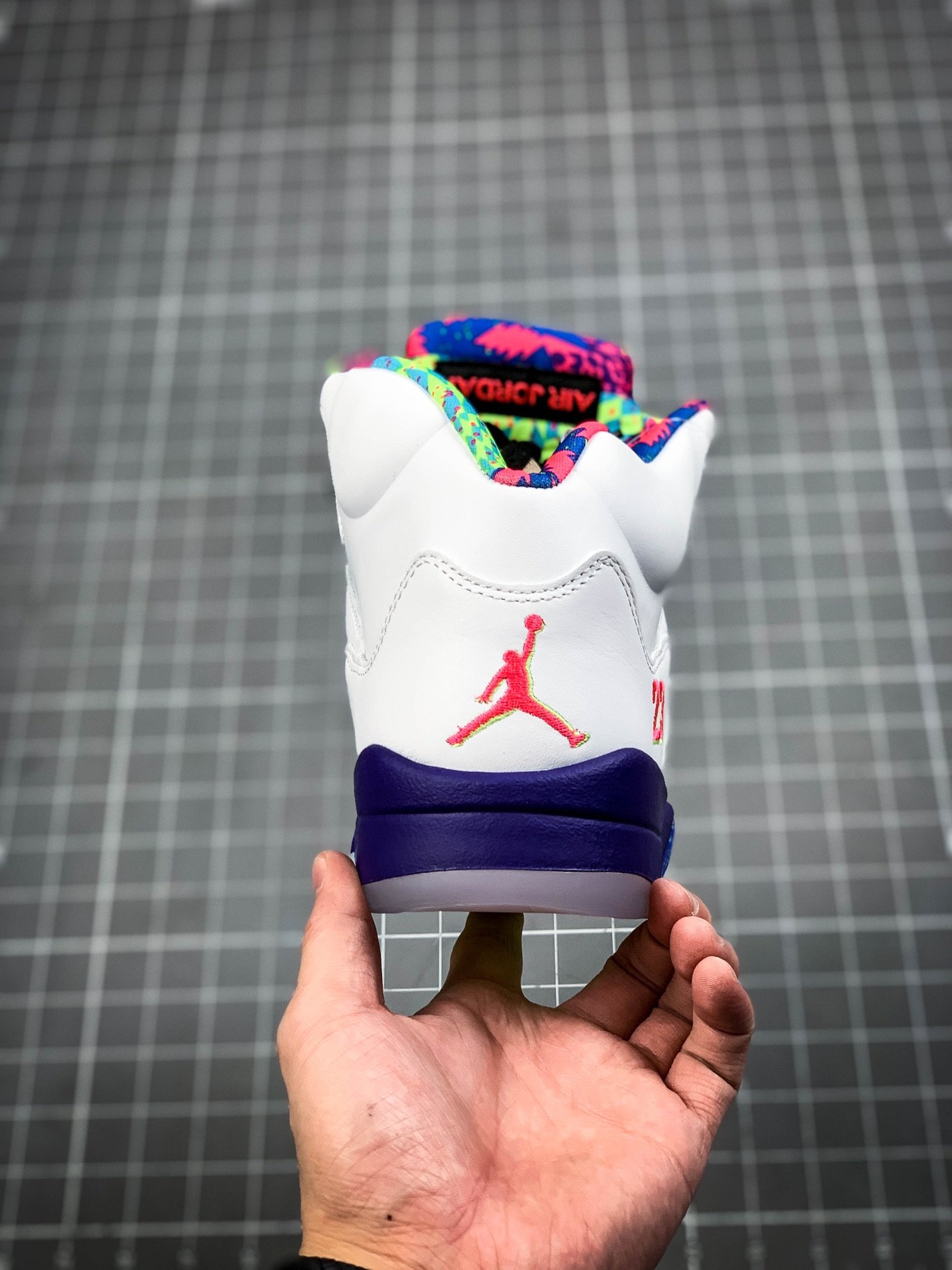 Air Jordan 5 Alternate Bel-Air White/Multi-Color 9