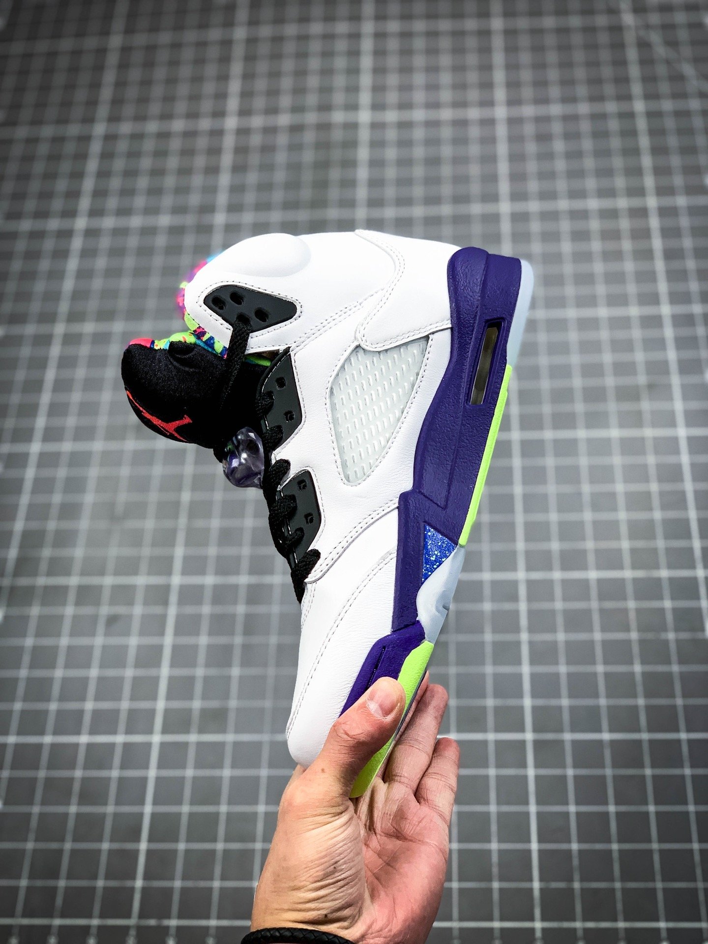 Air Jordan 5 Alternate Bel-Air White/Multi-Color 11