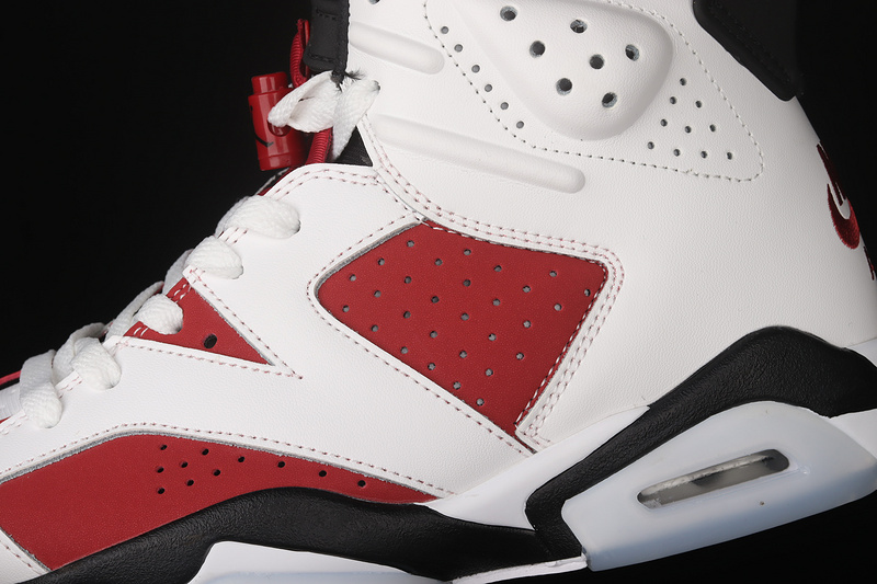 Air Jordan 6 Retro Og Carmine 2021 White/Black/Carmine 25