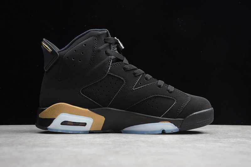 Air Jordan 6 'DMP' Black/Metallic Gold 17