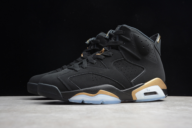 Air Jordan 6 'DMP' Black/Metallic Gold 25