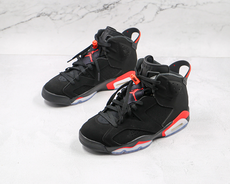 Air Jordan 6 Retro Infrared 2019 Black/Infrared 23-Black 5