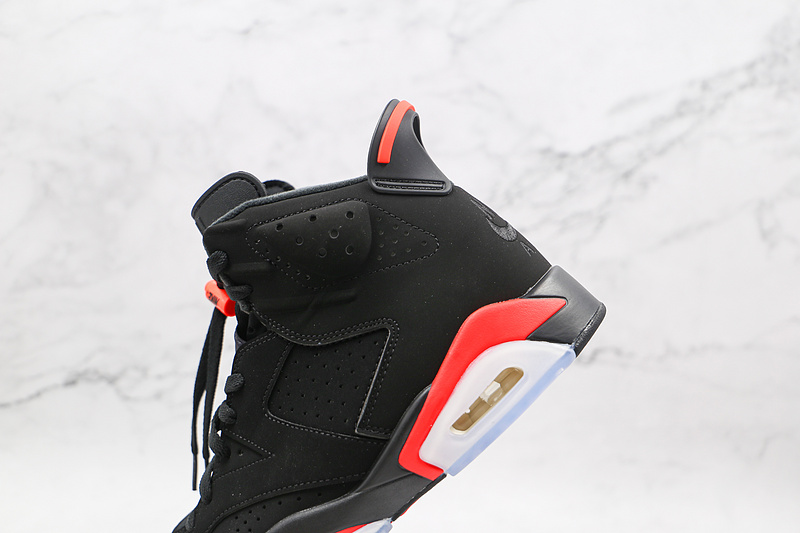 Air Jordan 6 Retro Infrared 2019 Black/Infrared 23-Black 17