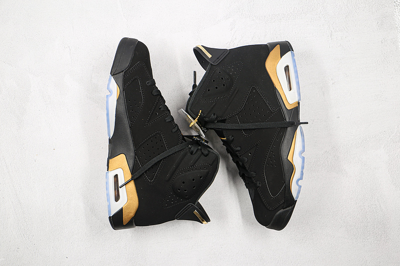 Air Jordan 6 Retro Defining Moments 2020 Black/Black/Metallic Gold 11