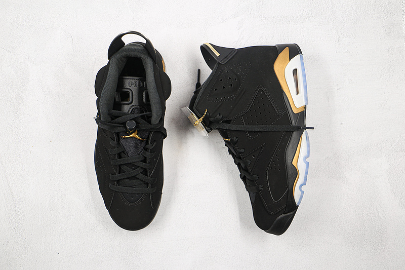 Air Jordan 6 Retro Defining Moments 2020 Black/Black/Metallic Gold 13