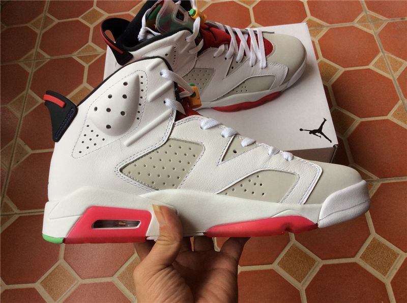 Air Jordan 6 Retro Hare White/True Red/Black 39