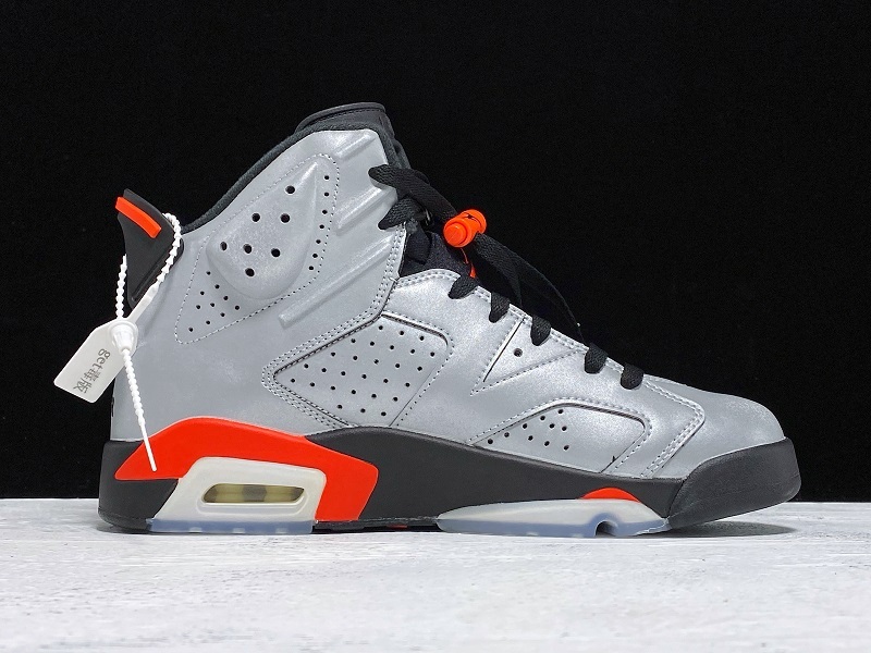 Get Air Jordan 6 Retro Sp A Champion Reflect Silver/Black 5