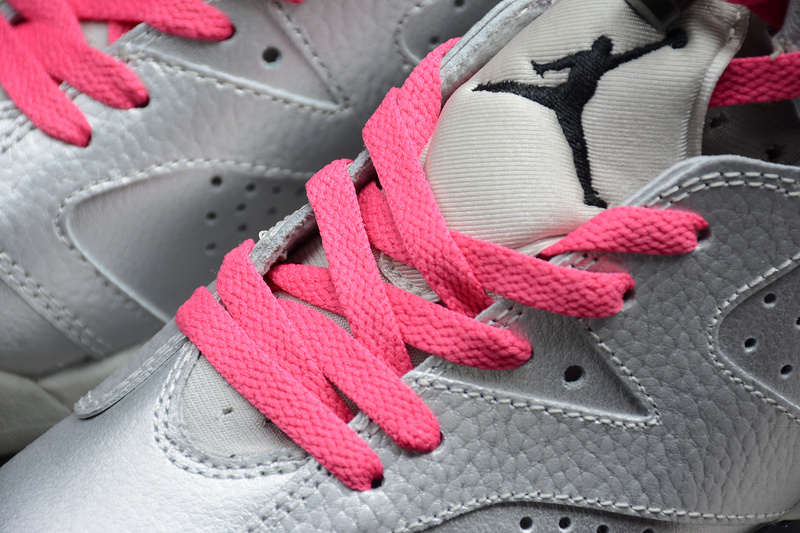 Air Jordan 6 Retro Gs Valentines Day Grey/Pink/Black 21