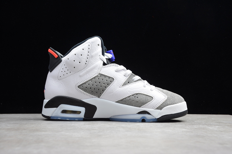 Air Jordan 6 Retro Flight Nostalgia White/Black/Grey 17