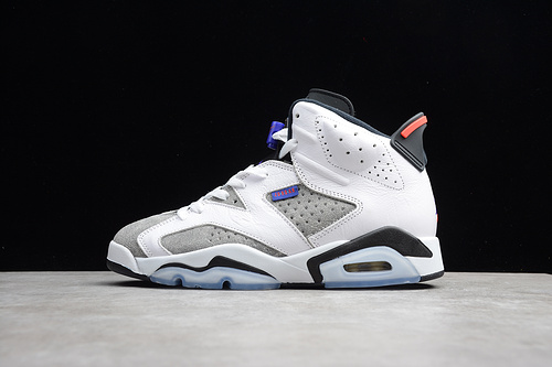 Air Jordan 6 Retro Flight Nostalgia White/Black/Grey 21